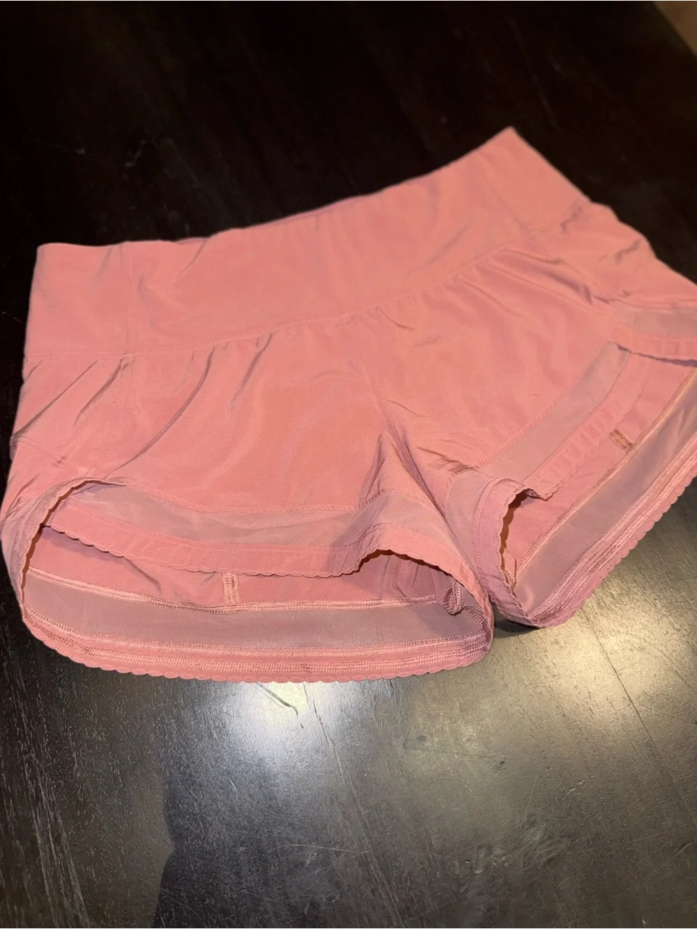 lululemon athletica Coral Pink Athletic Shorts